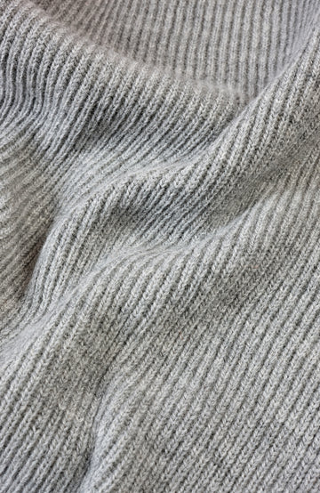 Grey Mens Sheepsoft British Wool Made In England Jumper By Paul James