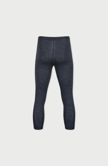 Charcoal Mens Merino Activewear Thermal Bottoms