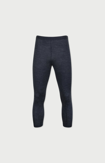 Charcoal Mens Merino Activewear Thermal Bottoms