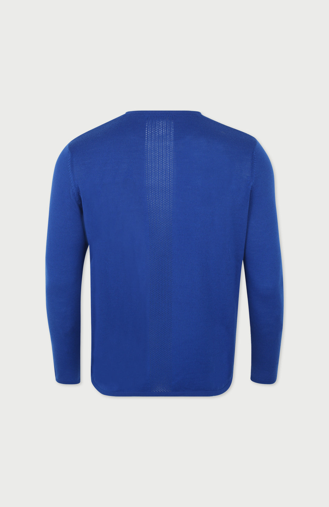 Blue Mens Merino Activewear Training Top