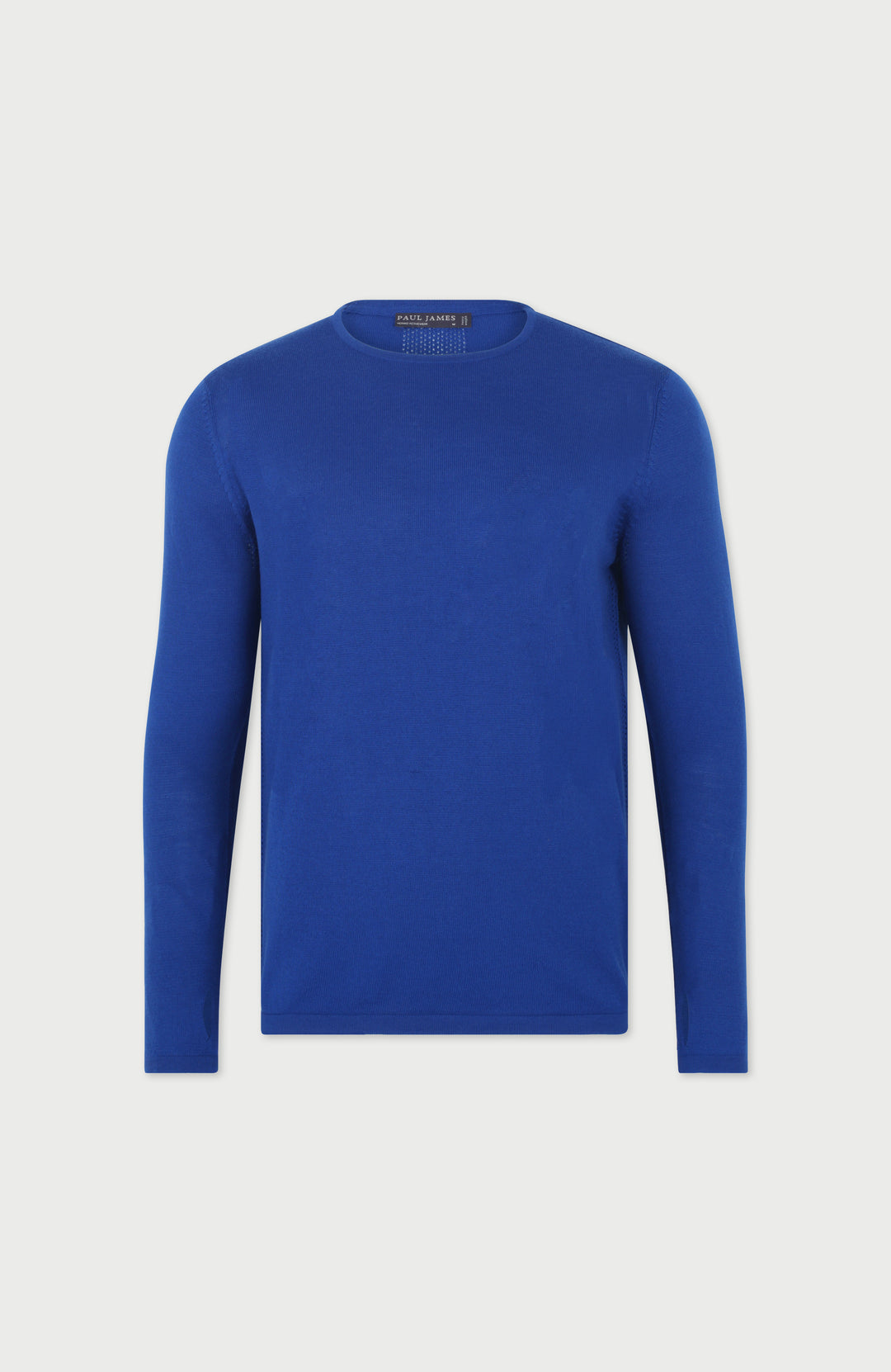 Blue Mens Merino Activewear Training Top