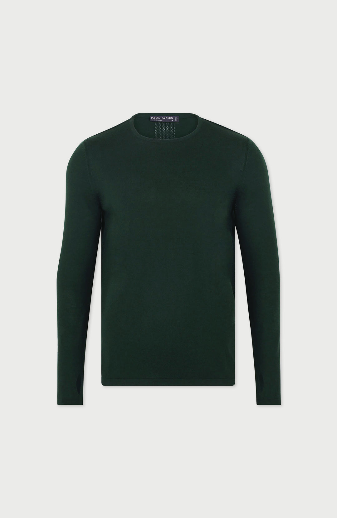 Green Mens Merino Activewear Training Top