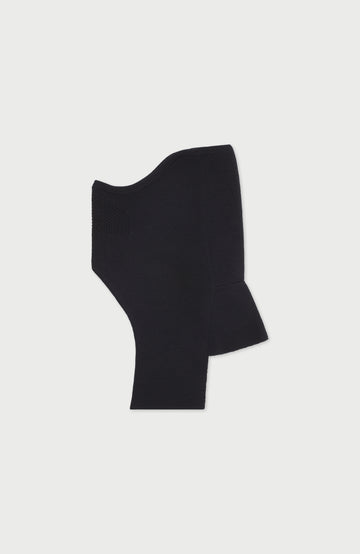 Black Merino Face Mask By Paul James