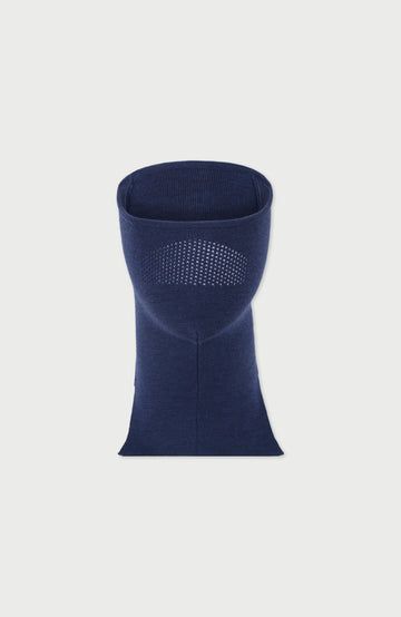 Denim Merino Face Mask By Paul James