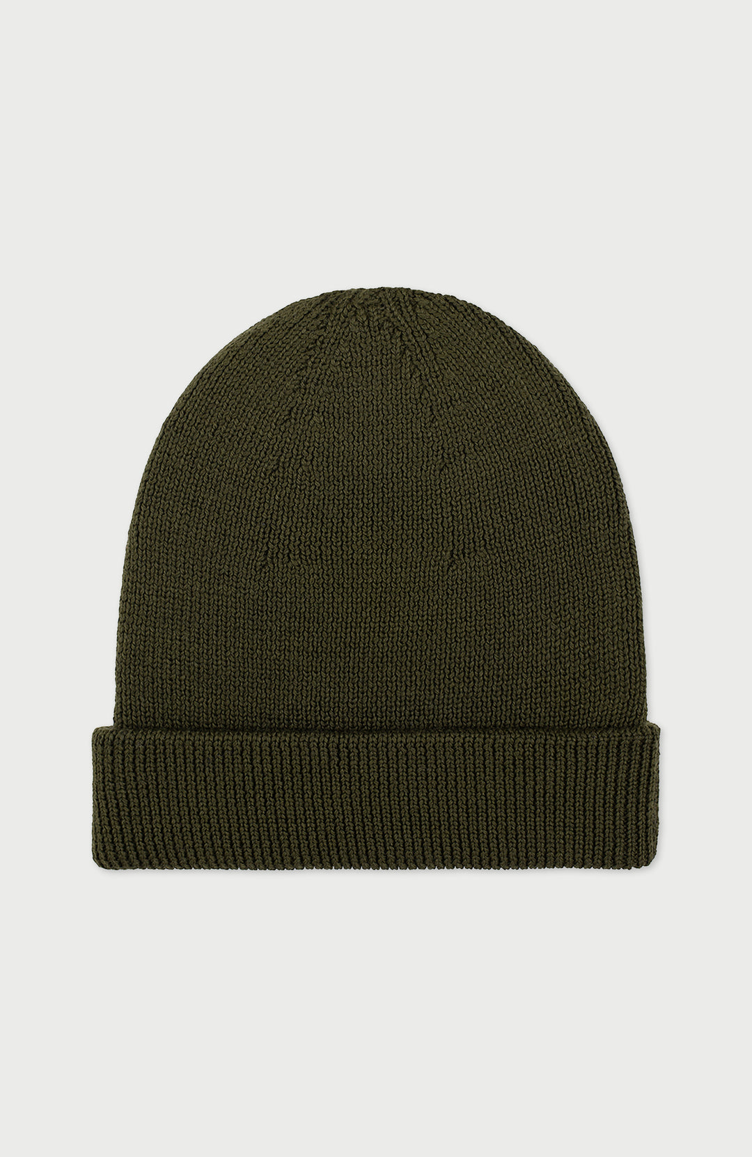 Green Merino Wool Beanie By Paul James