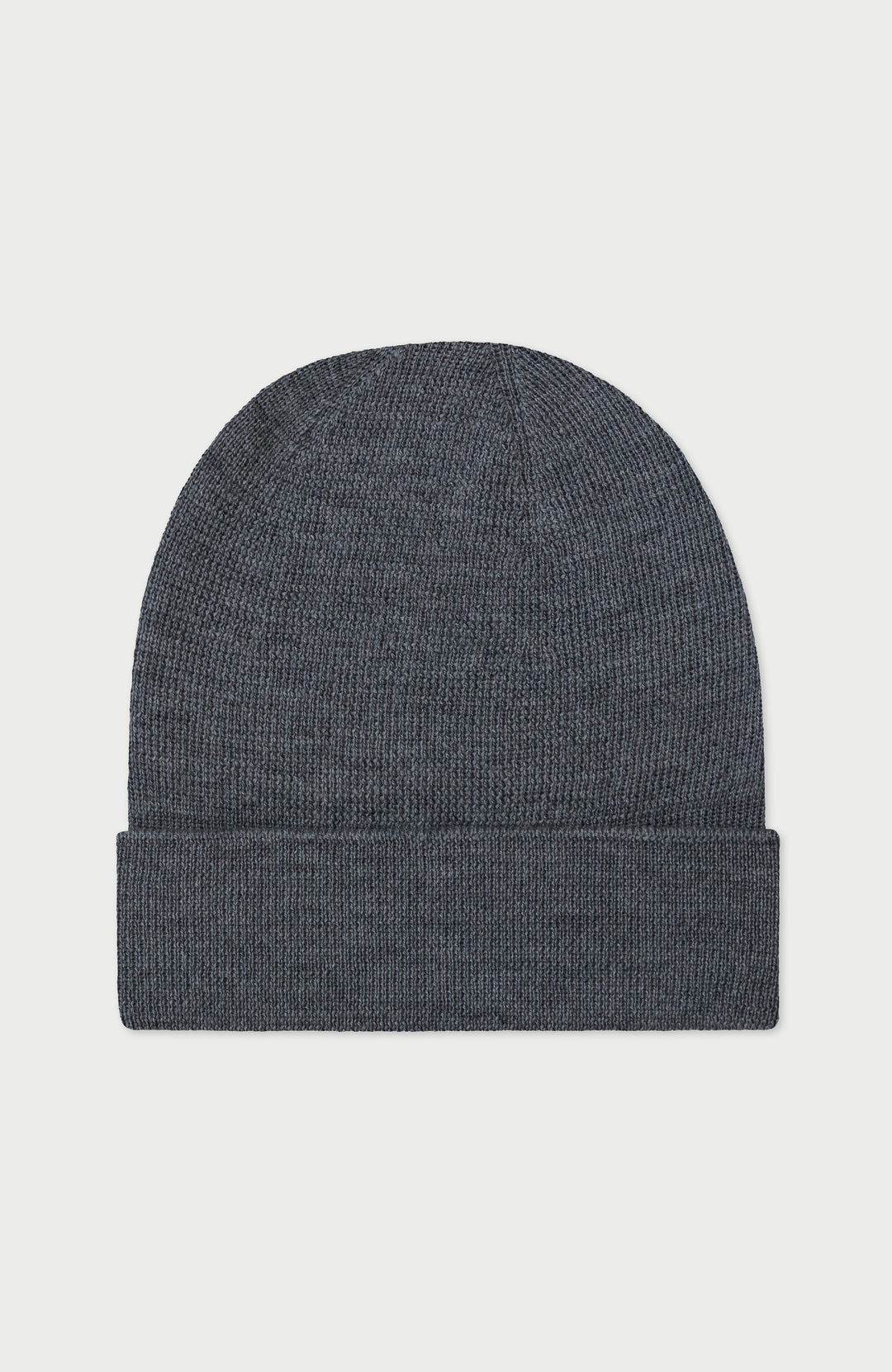 Charcoal Lightweight Merino Wool Beanie By Paul James