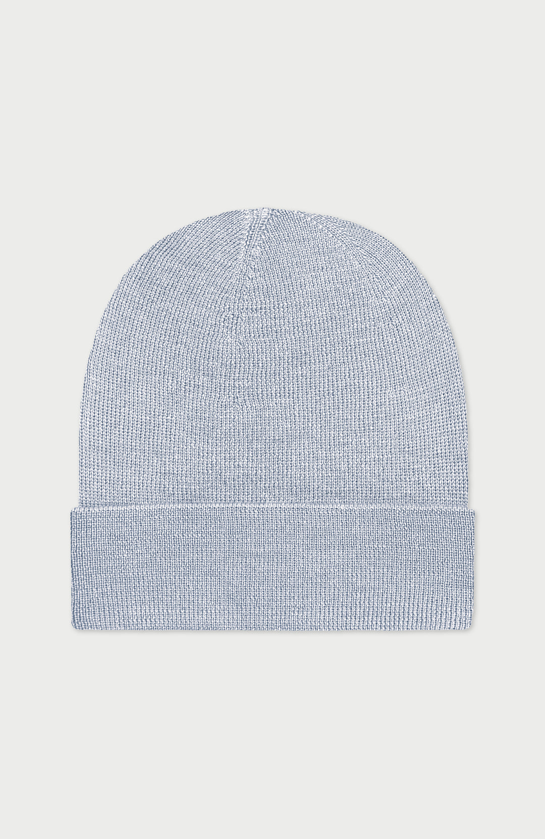 Light Grey Lightweight Merino Wool Beanie By Paul James