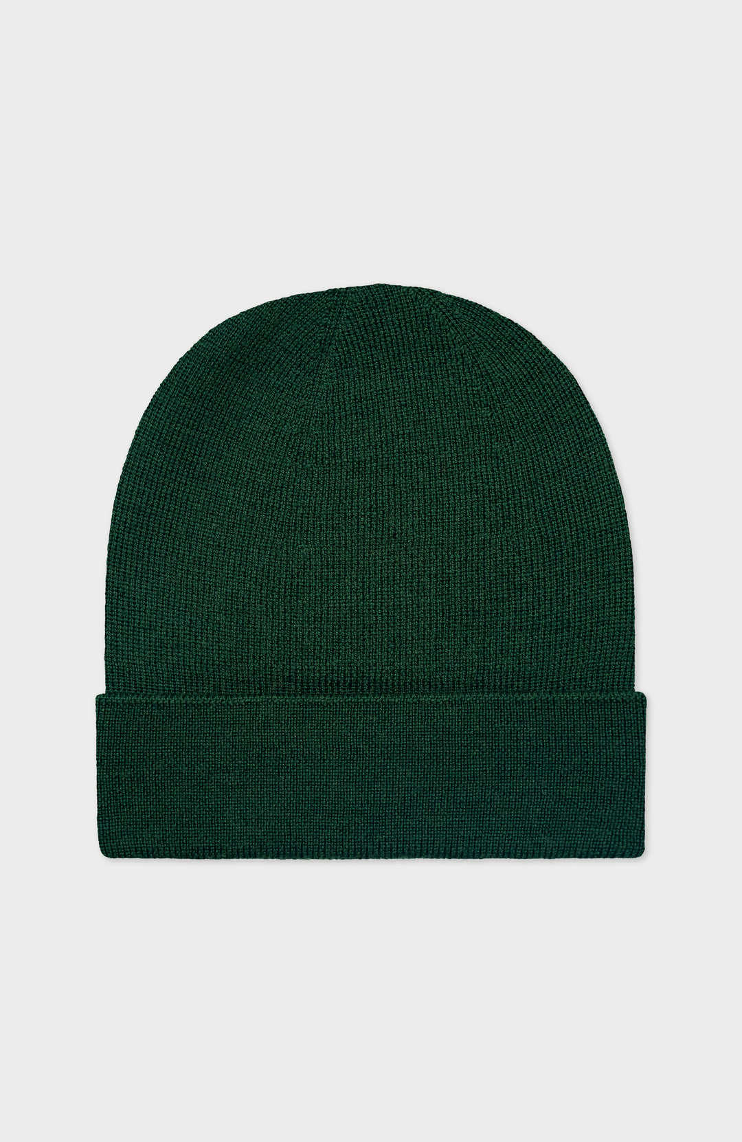 Green Lightweight Merino Wool Beanie By Paul James