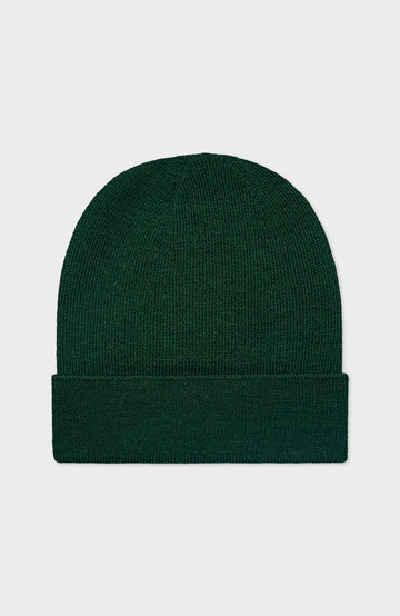 Green Lightweight Merino Wool Beanie By Paul James