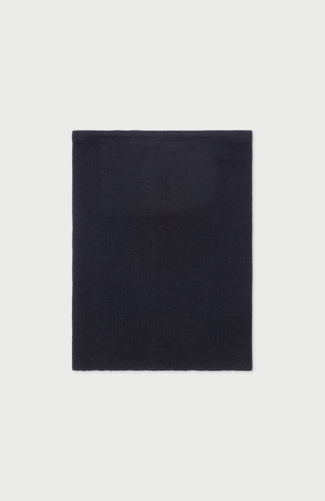 Black Merino Wool Neck Snood By Paul James