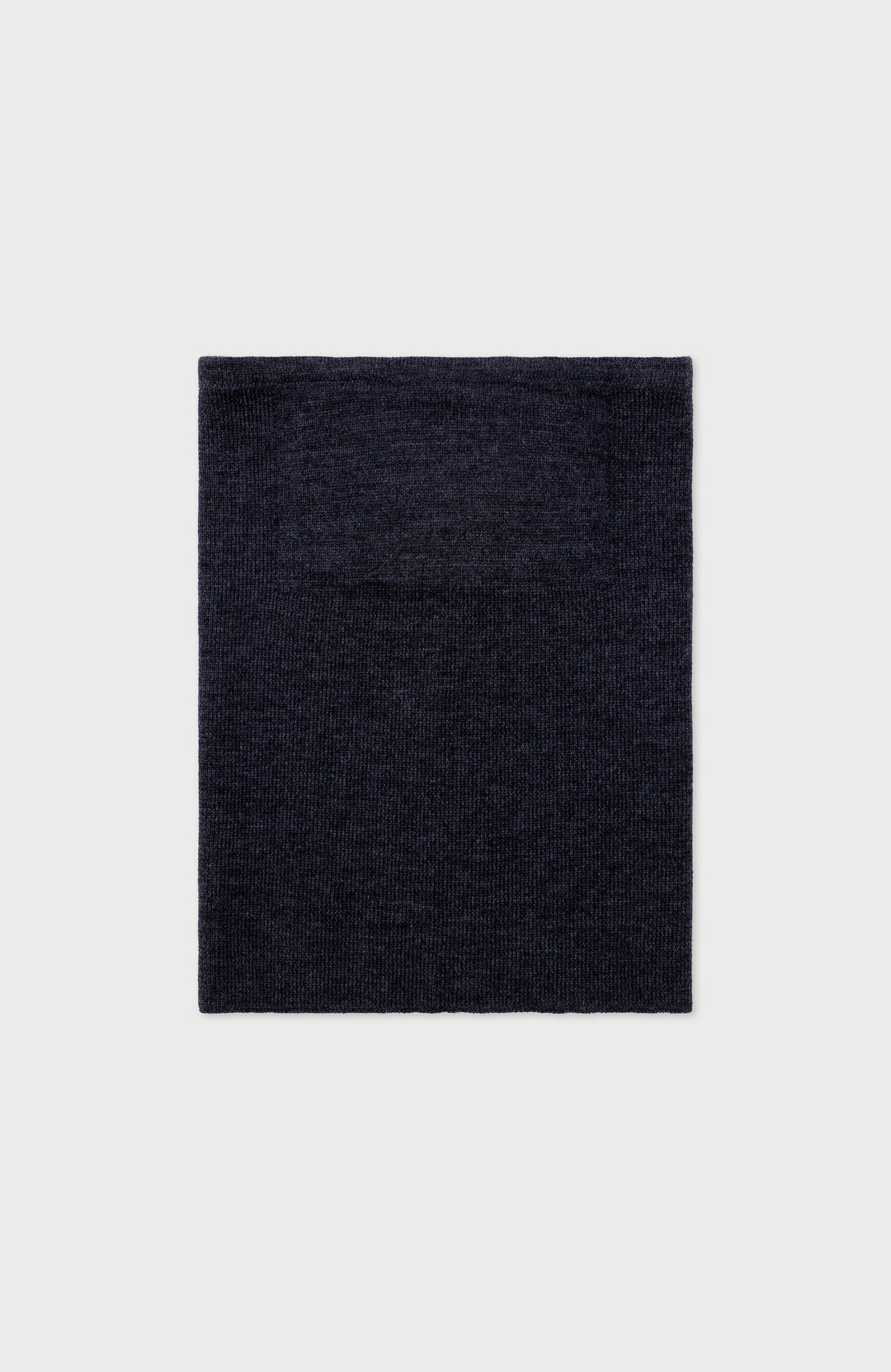 Charcoal Merino Wool Neck Snood By Paul James