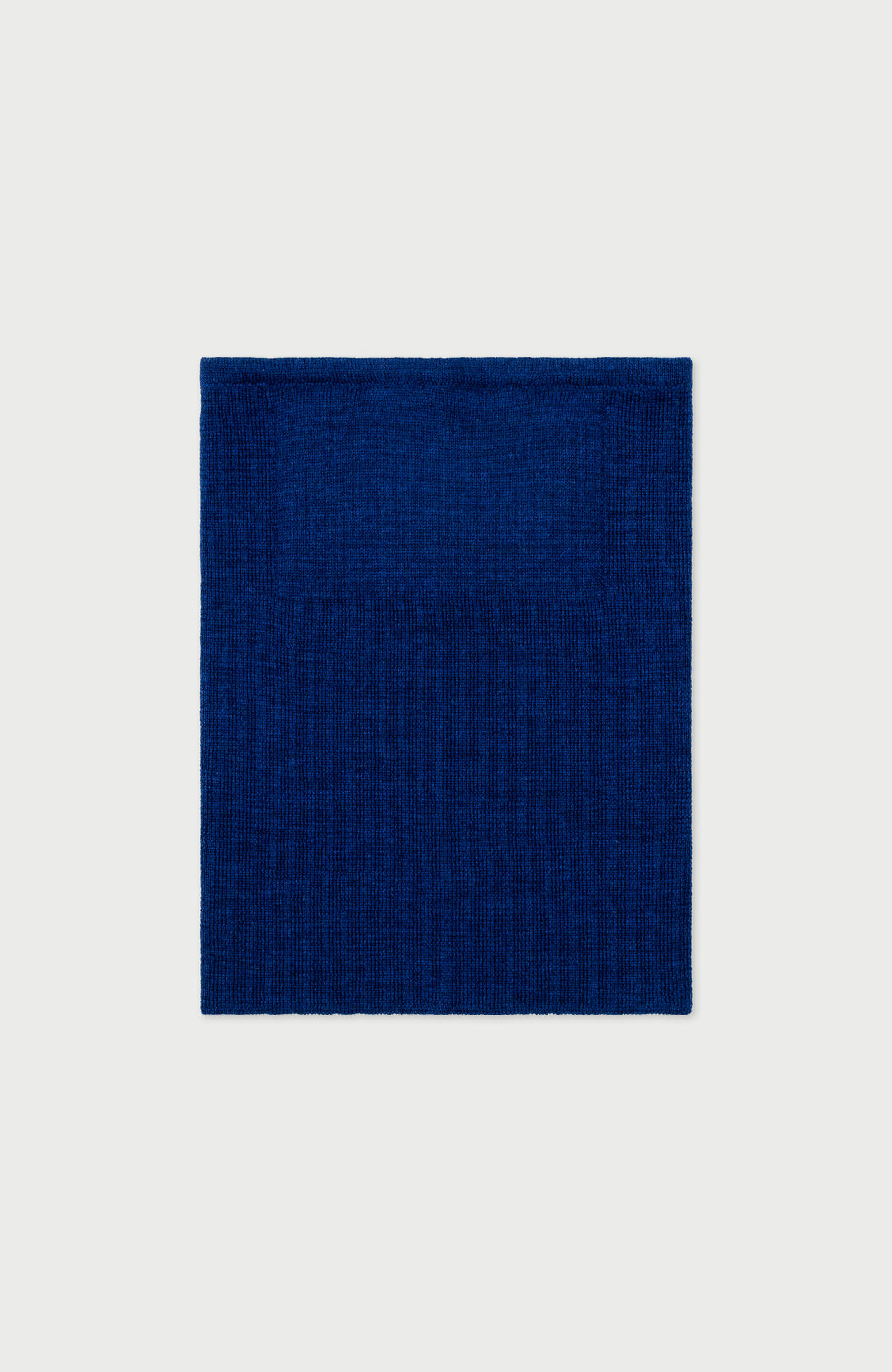 Indigo Blue Merino Wool Neck Snood By Paul James
