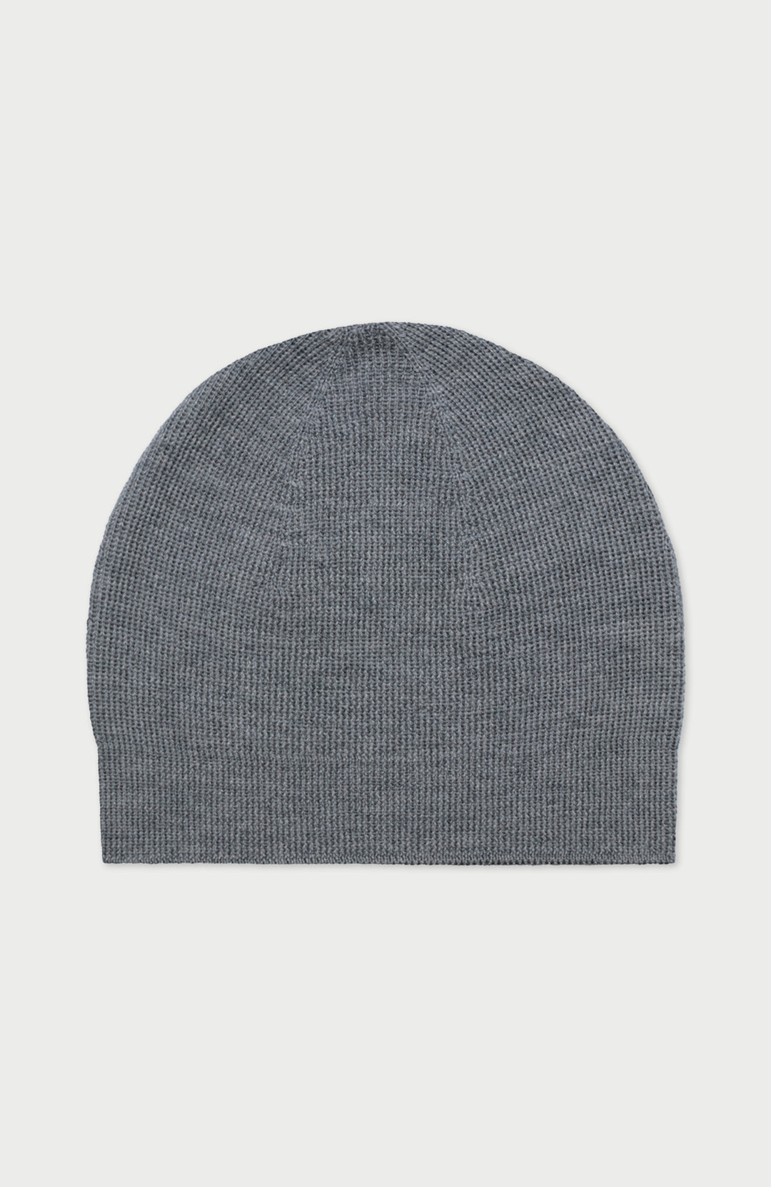 Mid Grey Merino Activewear Skull Cap By Paul James