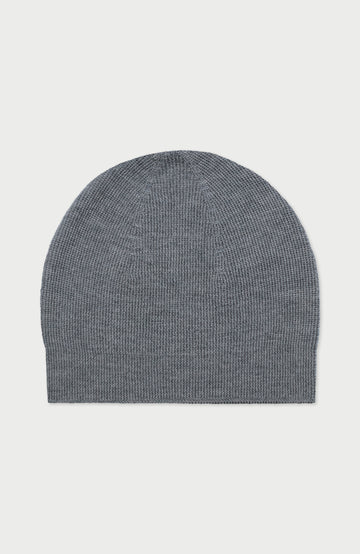 Mid Grey Merino Activewear Skull Cap By Paul James