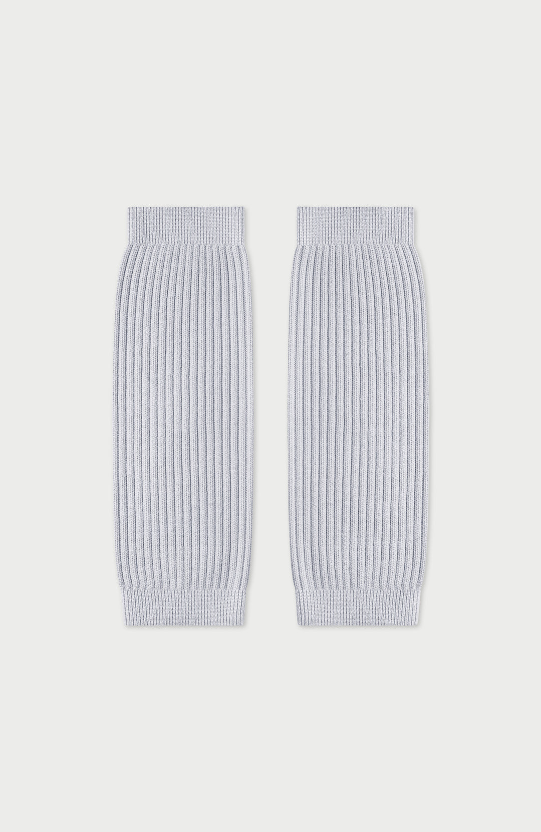 Grey Womens Merino Wool Leg Warmers By Paul James