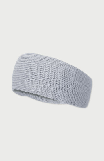 Grey Womens Merino Wool Headband By Paul James