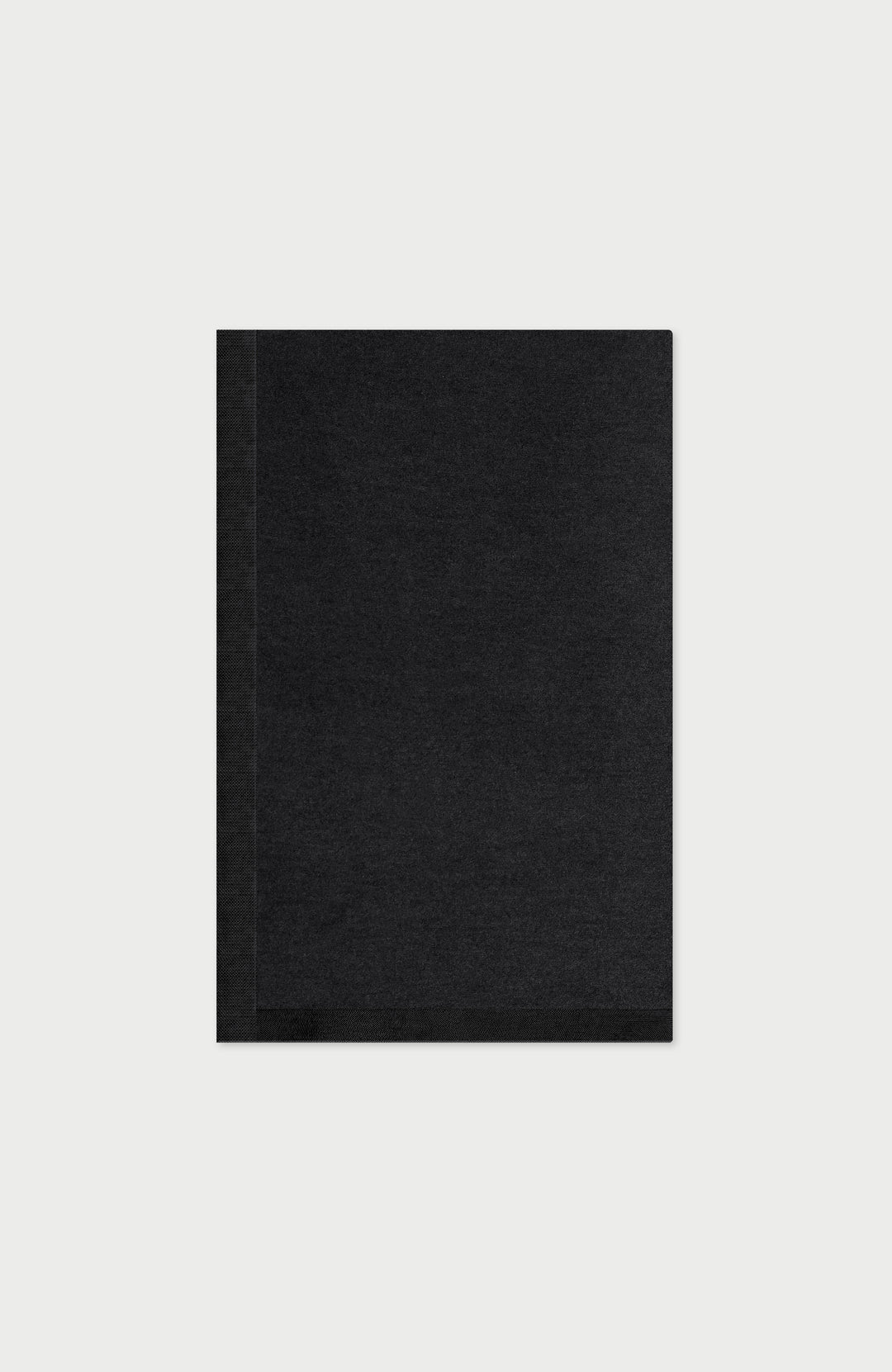 Black Merino Wool Scarf Wrap By Paul James