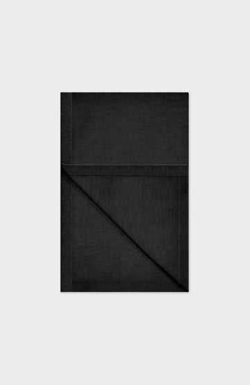 Black Merino Wool Scarf Wrap By Paul James