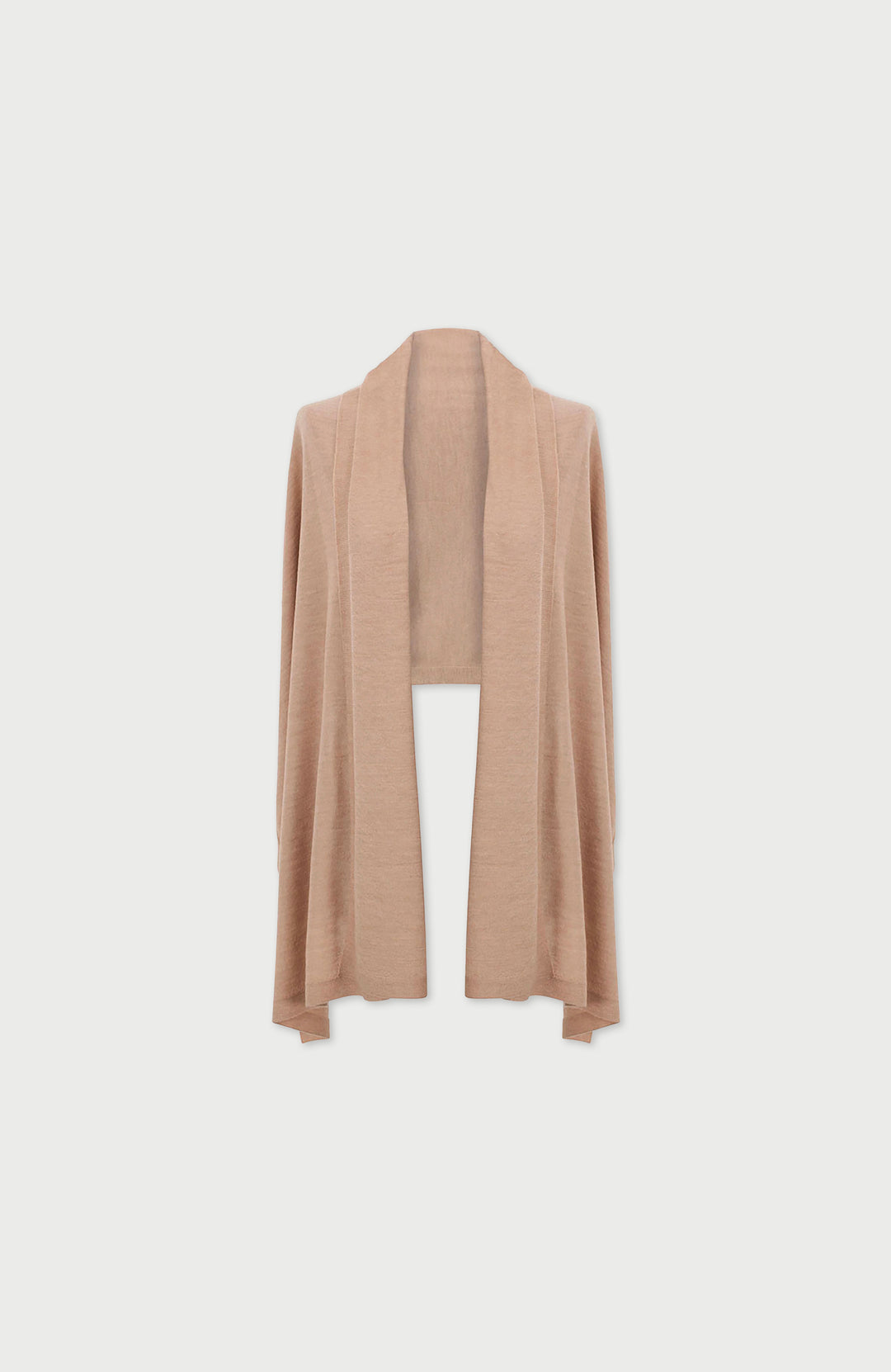 Camel Merino Wool Scarf Wrap By Paul James