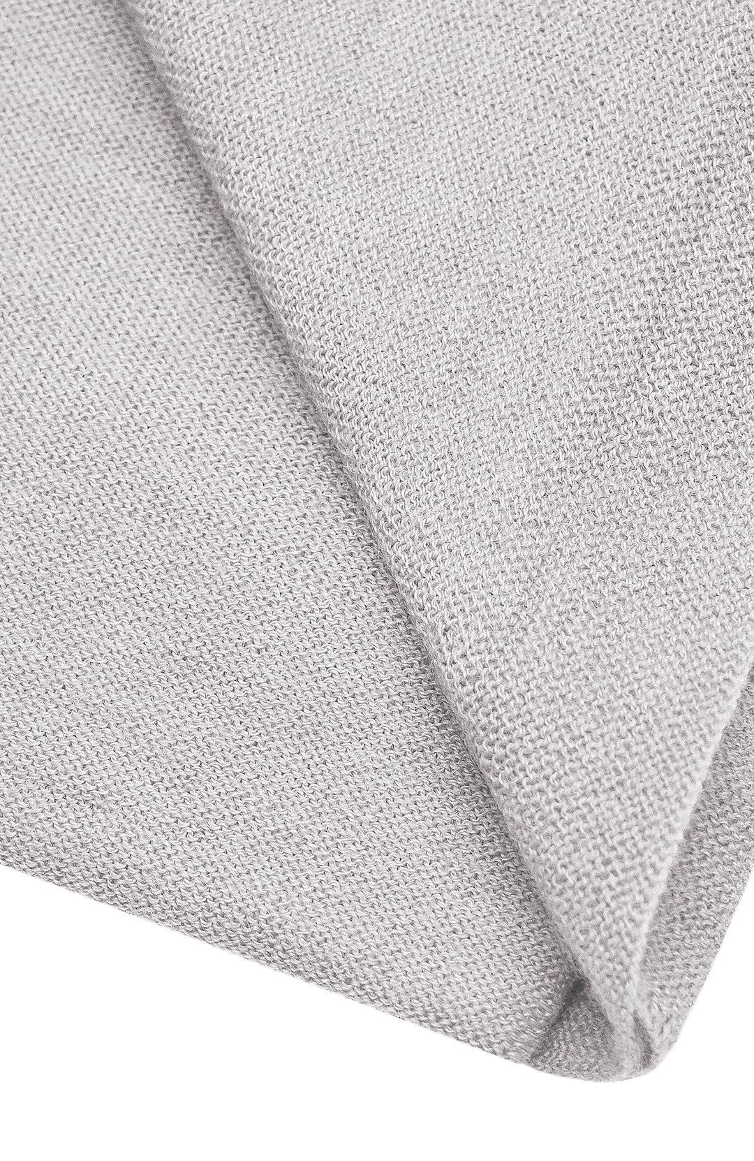 Grey Merino Wool Scarf Wrap By Paul James
