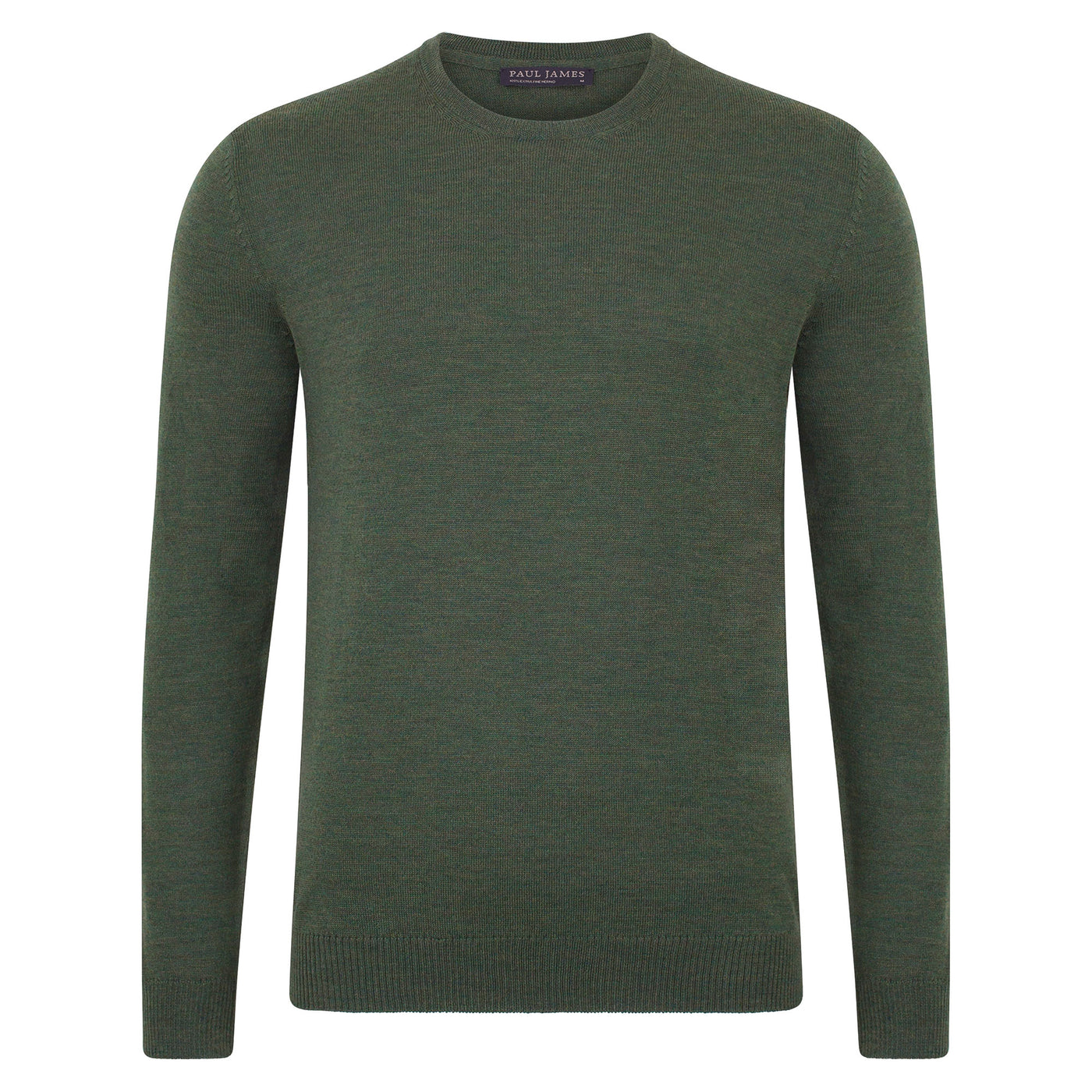 Mens Extra Fine Merino Wool Crew Neck Jumper – Paul James Knitwear