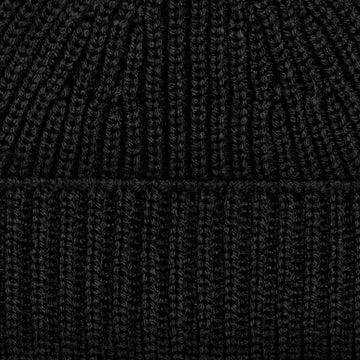 black fisherman watch cap by Paul James