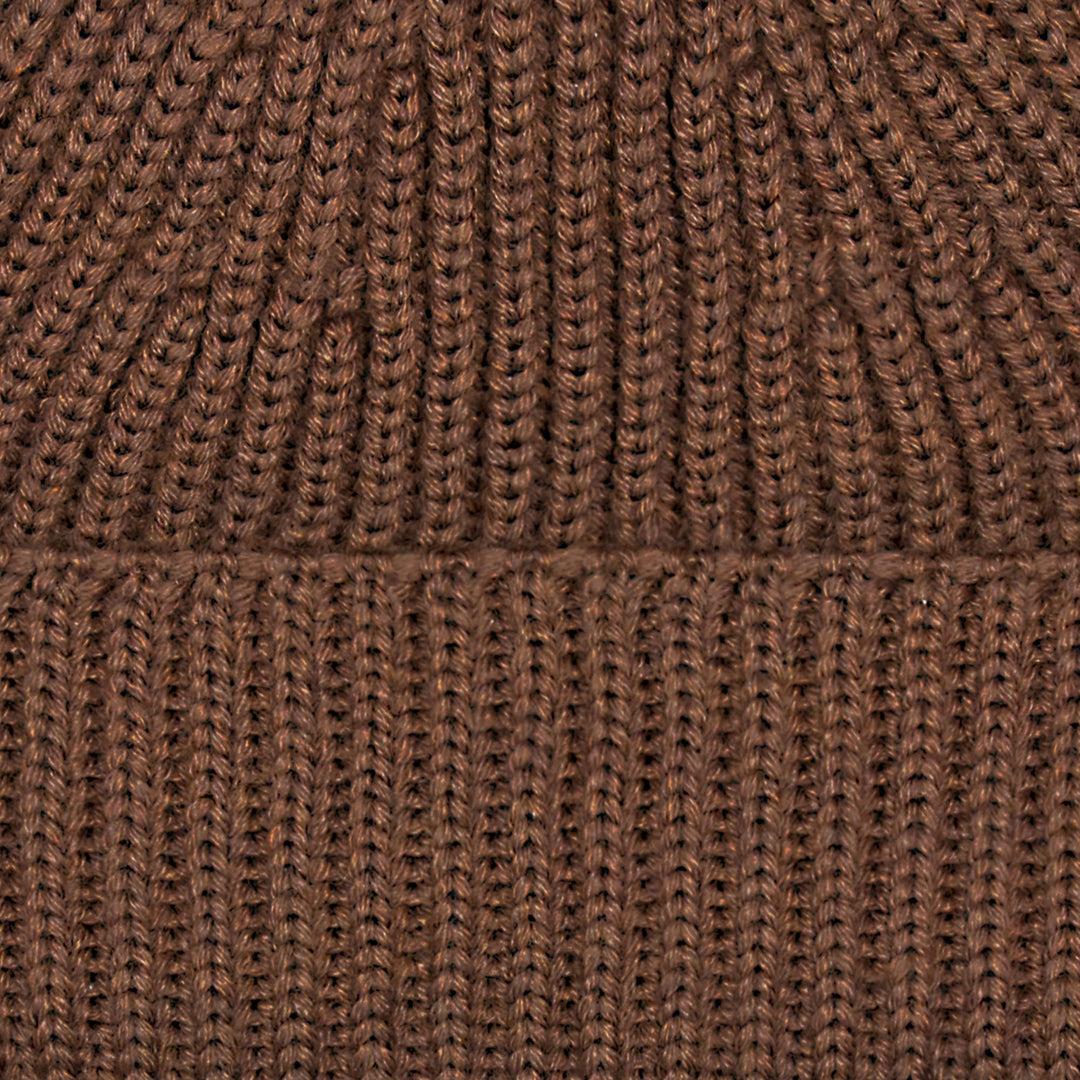 brown fisherman watch cap by Paul James