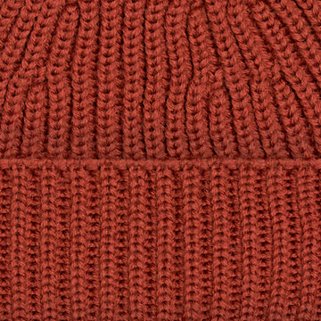 orange fisherman watch cap by Paul James