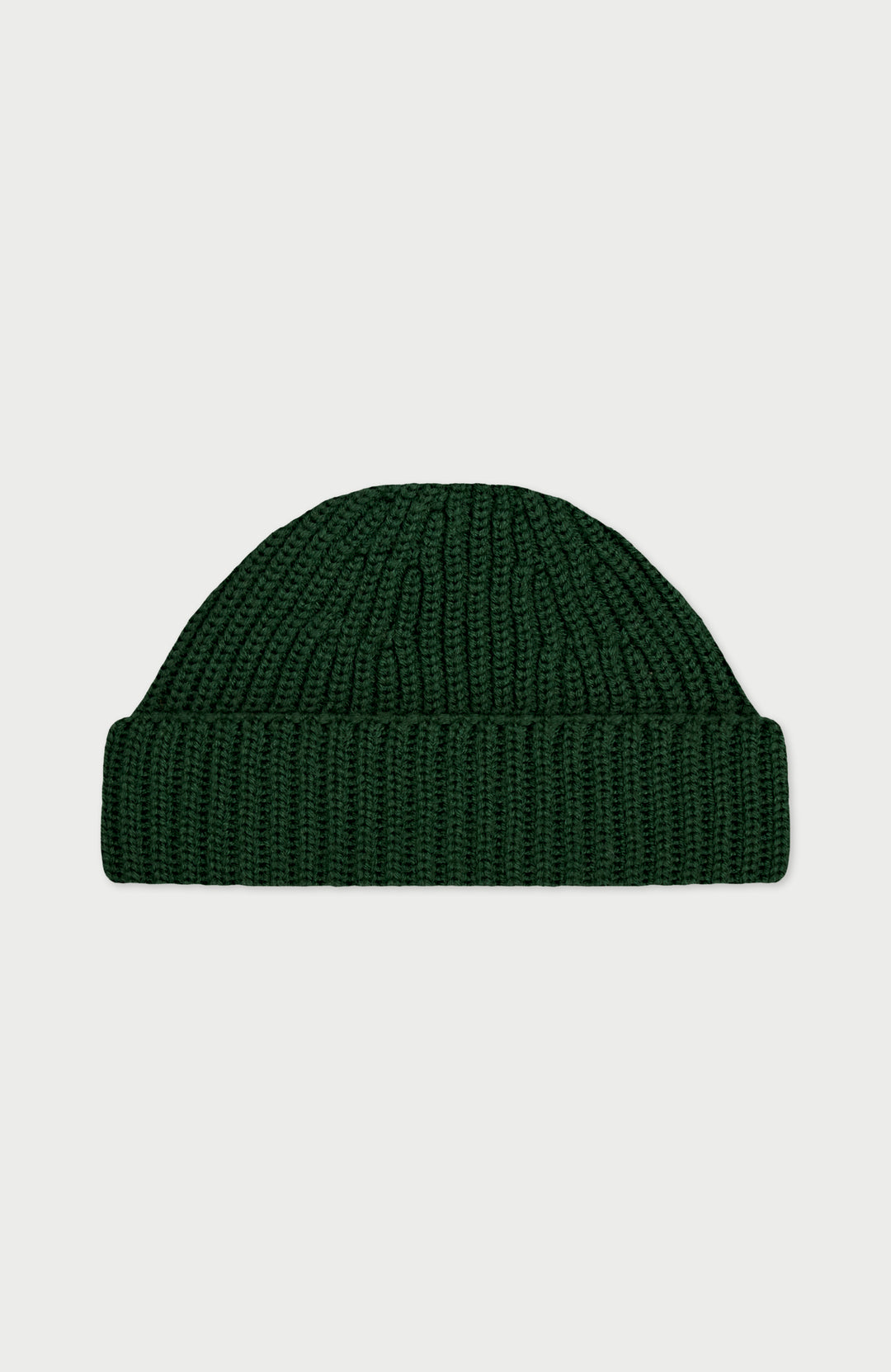 Green Extra Fine Merino Wool Beanie By Paul James