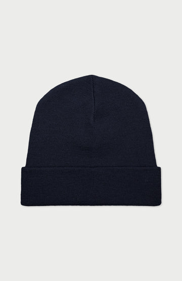 Navy Mens Extra Fine Merino Wool Watch Cap By Paul James