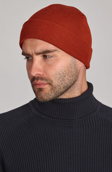 spice mens knitted watch cap beanie by Paul James