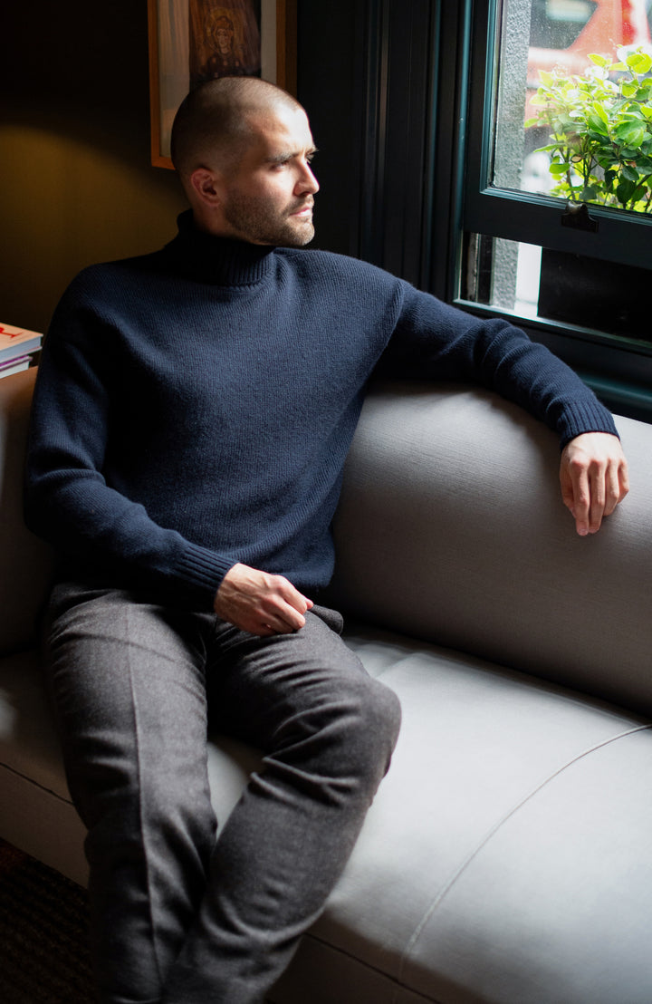 Clothing Merino Wool Mock Turtleneck Mens Clothing Drying Rack