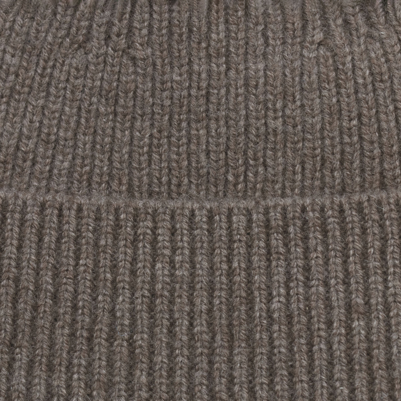 taupe mens merino cashmere beanie hat