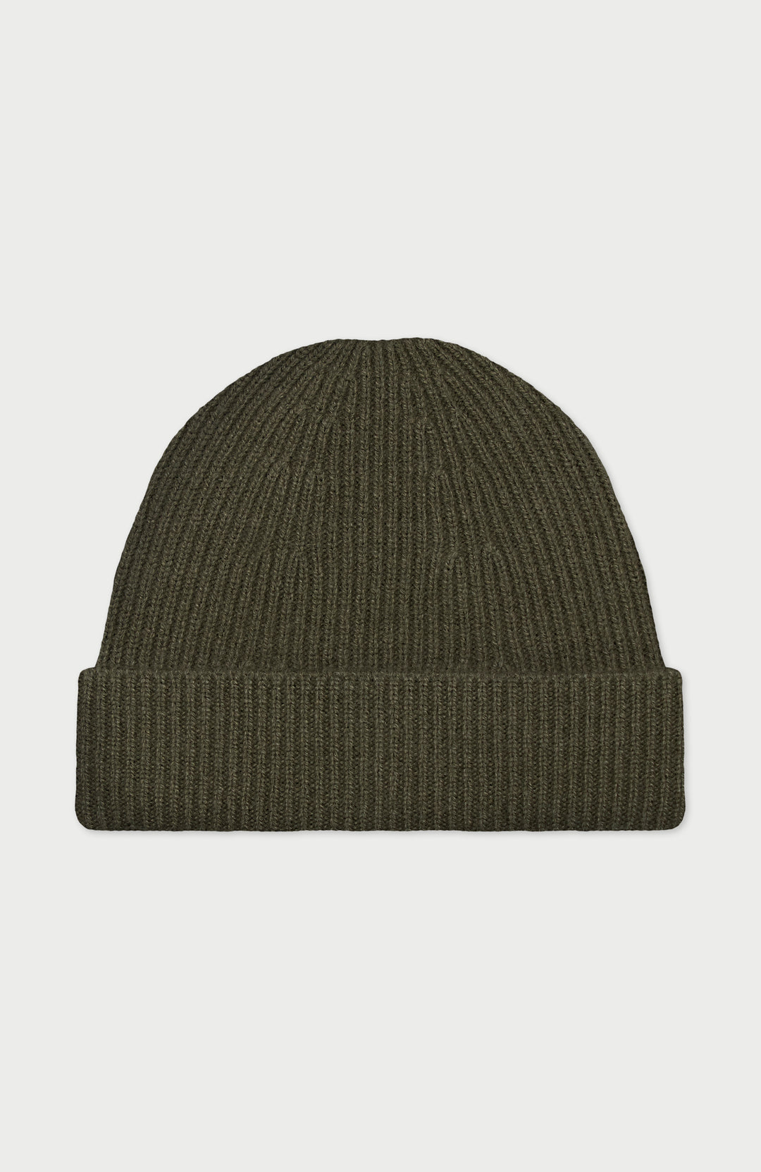 Green Merino Cashmere Beanie By Paul James