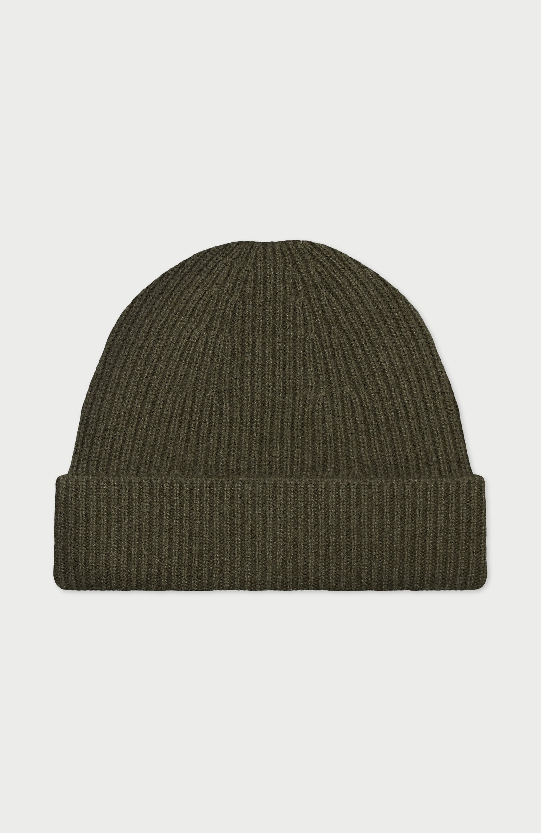 Green Merino Cashmere Beanie By Paul James