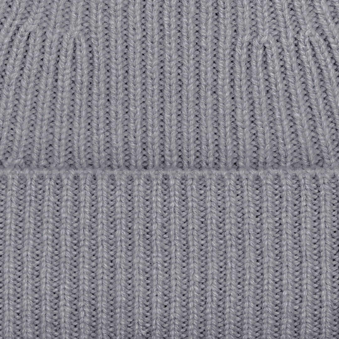 grey merino cashmere beanie by Paul James
