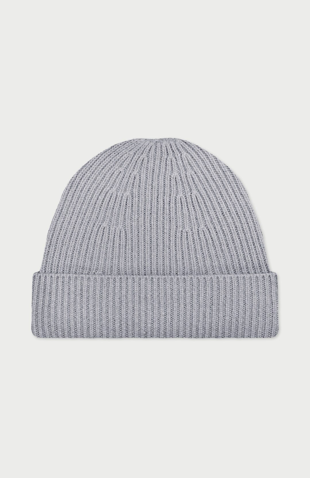 Grey Merino Cashmere Beanie By Paul James
