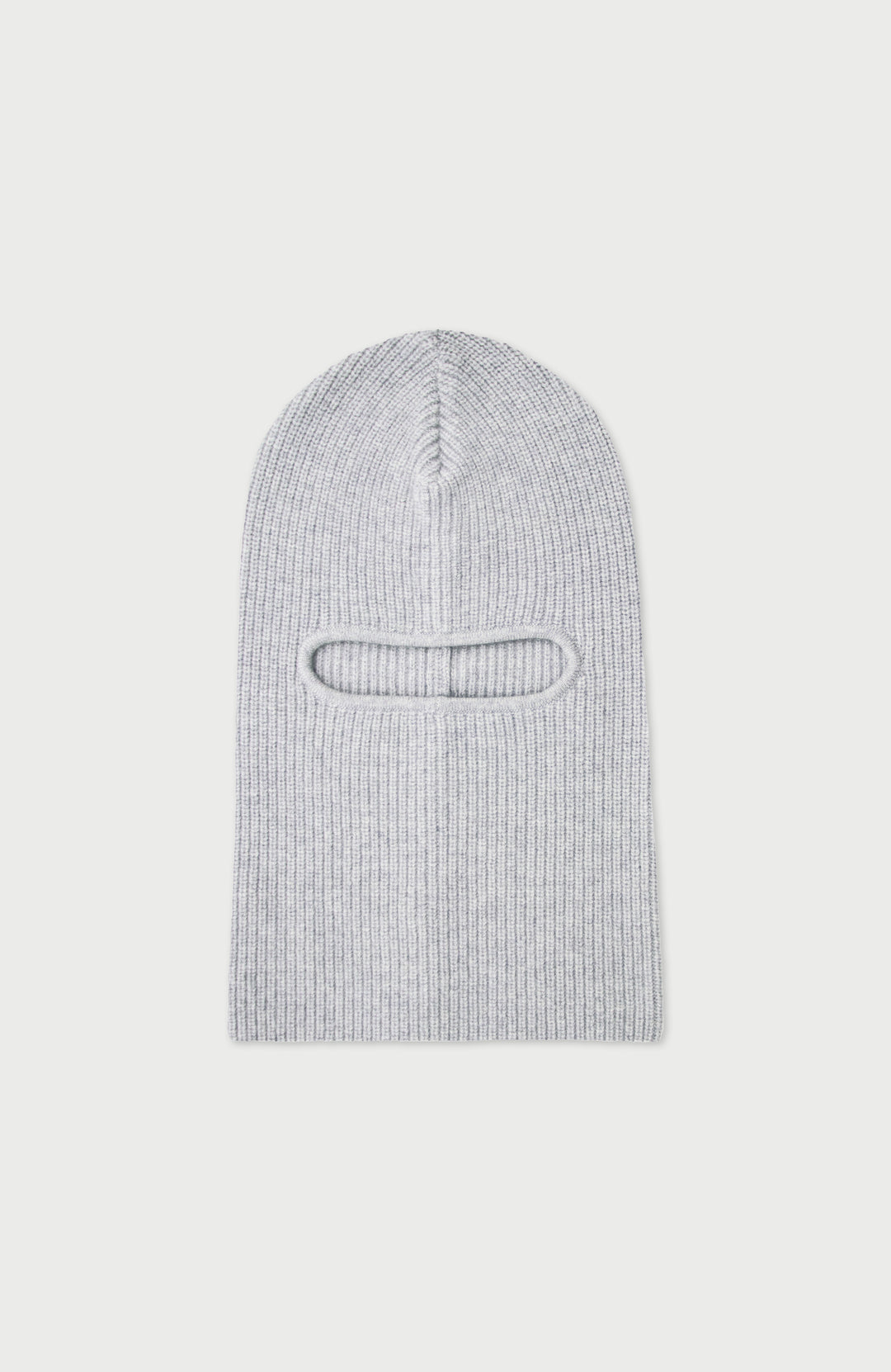 Grey Merino Cashmere Balaclava By Paul James