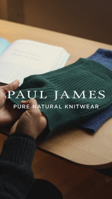 knitted winter balaclavas by Paul James