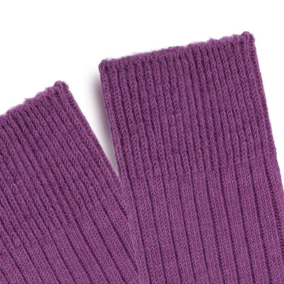 purple warm and comfortable walking boot sock