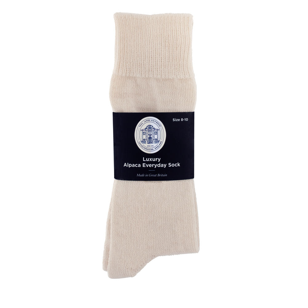 warm and thin luxury alpaca wool socks