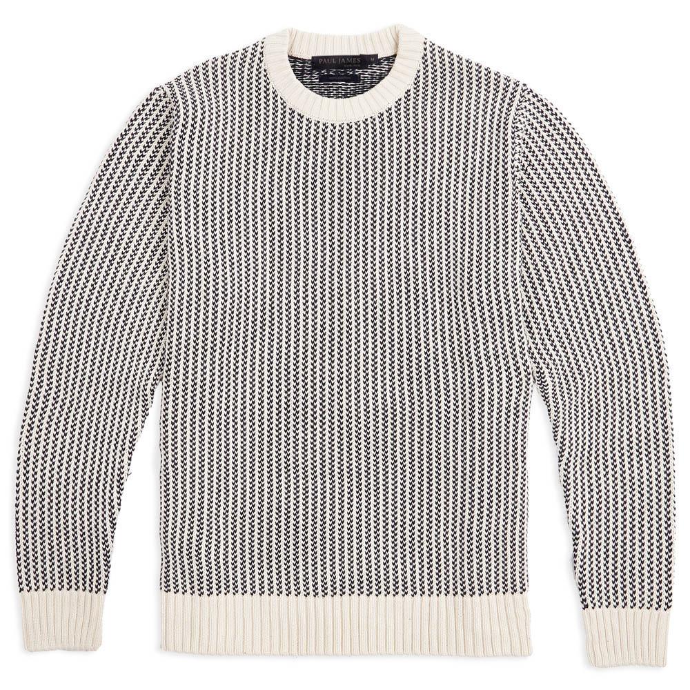 cotton fisherman sweater front