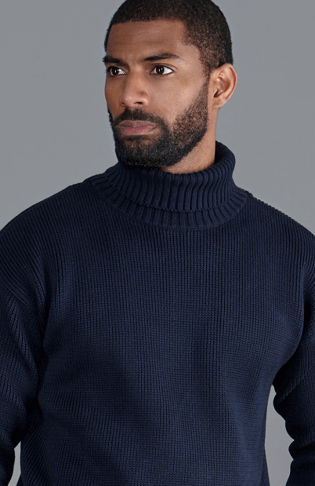 Roll neck jumper deals mens