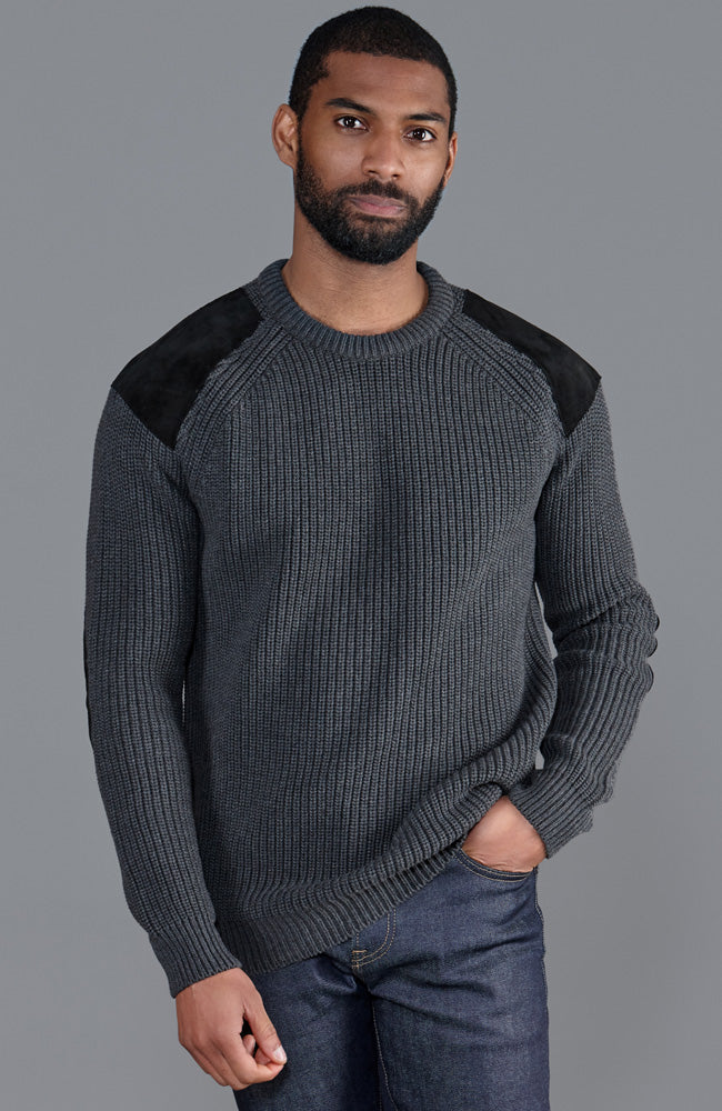 charcoal quality mens cotton warm shooting jumper