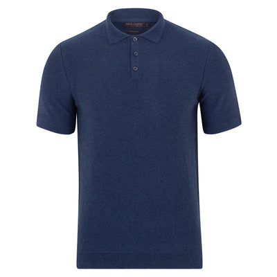 mens bluie thick short sleeve polo shirt