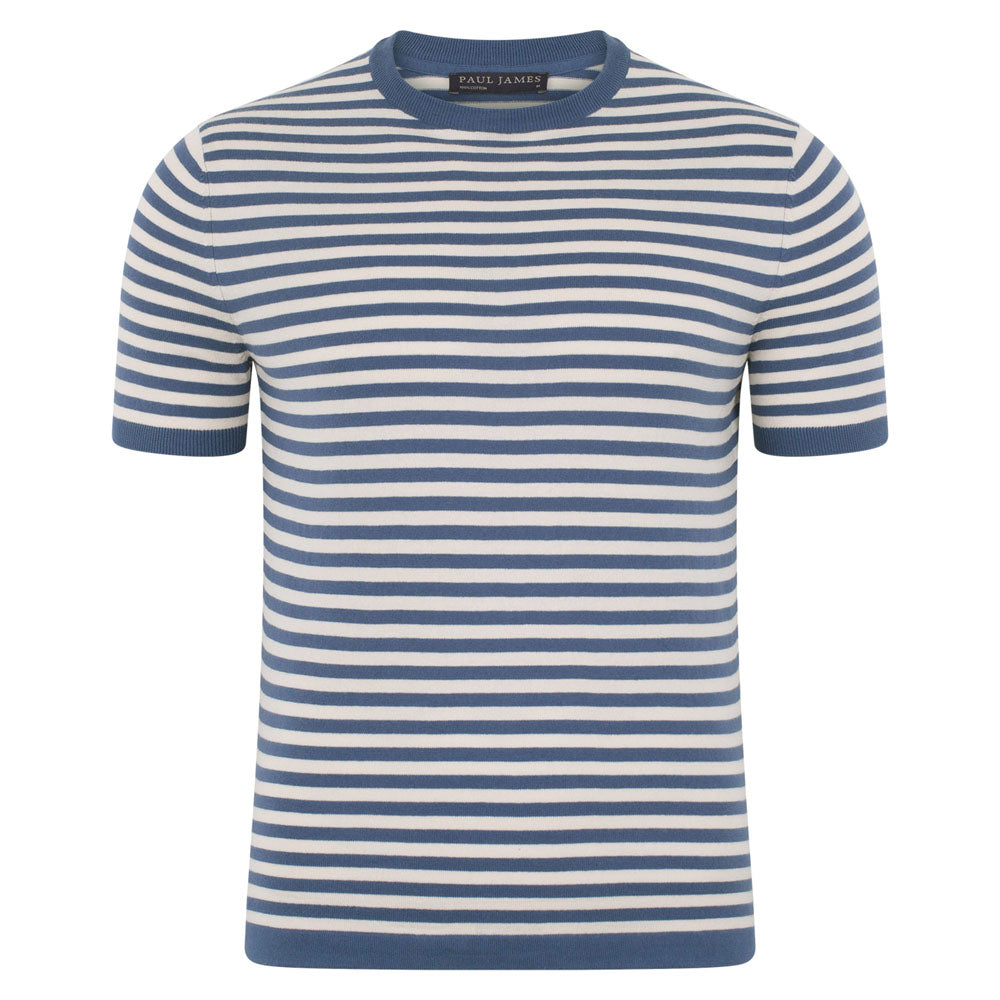 blue mens breton stripe t shirt