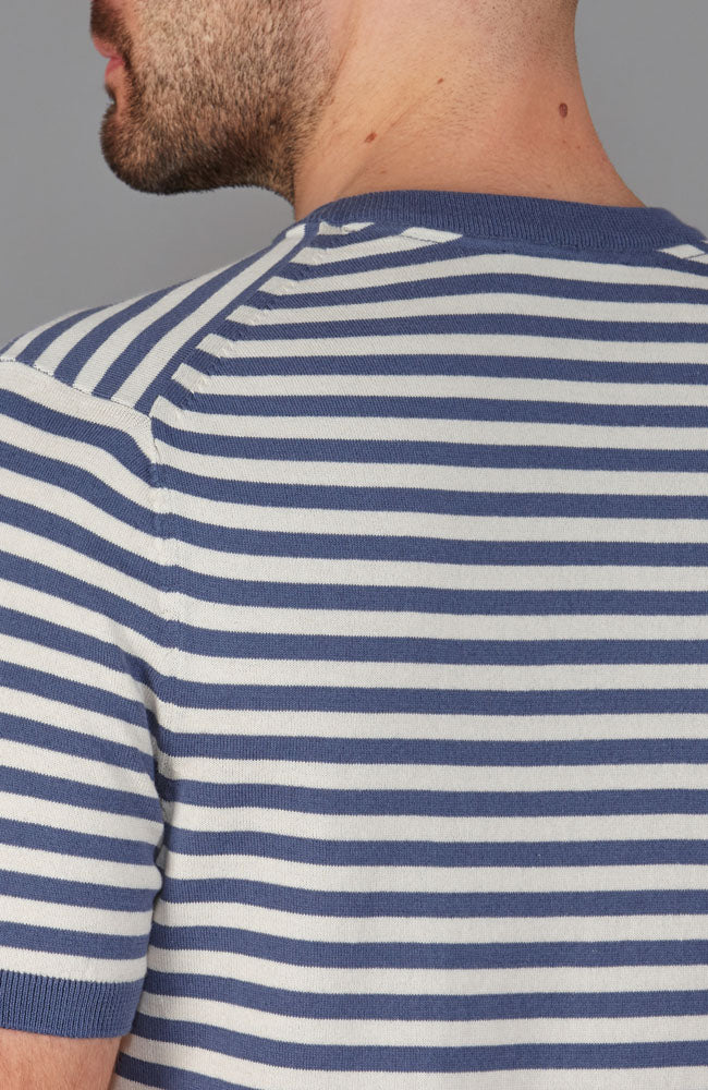 blue mens breton stripe t shirt