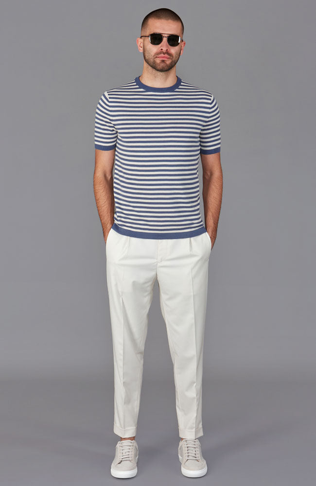 blue mens breton stripe t shirt