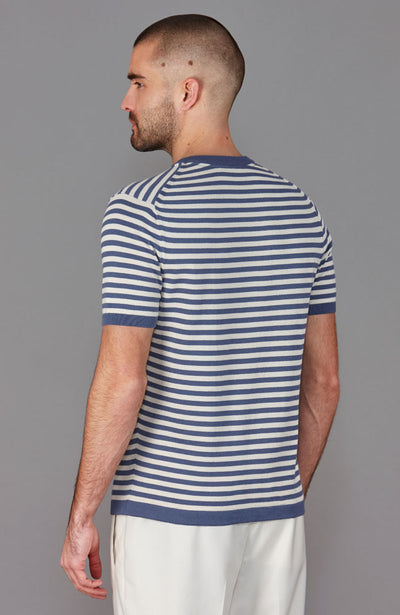 blue mens breton stripe t shirt