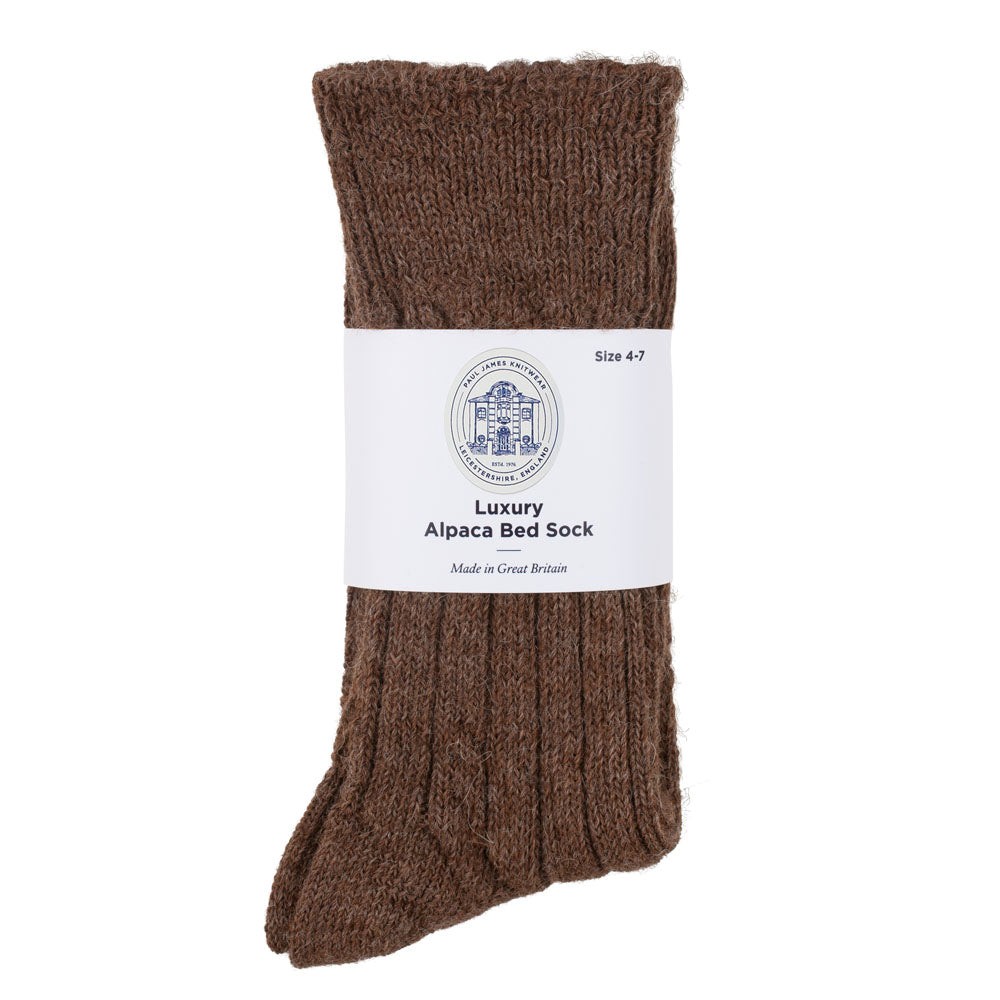 Alpaca Bed and Lounge Socks | Made in England – Paul James Knitwear